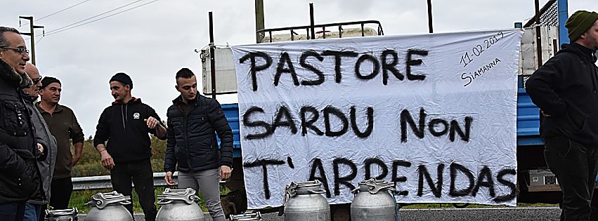 proteste dei pastori sardi