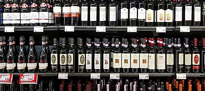 vini nella gdo primo quadrimestre 2021