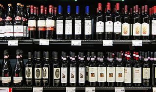 vendite di vino nel canale off-trade 2022