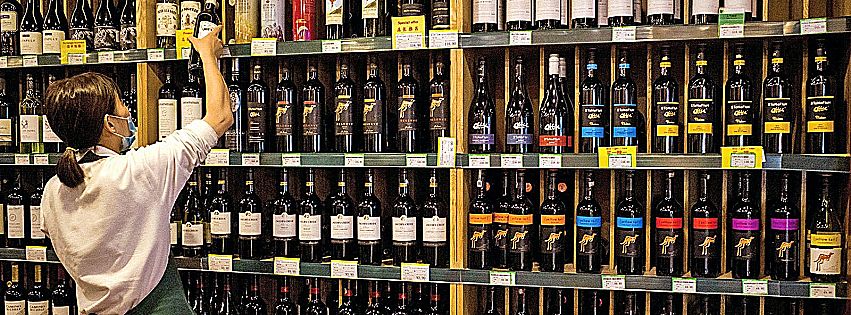 vendite di vino nella GDO 2022