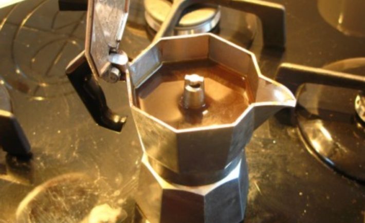 marco bazzara caffè con la moka