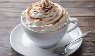 caffè con panna piacere